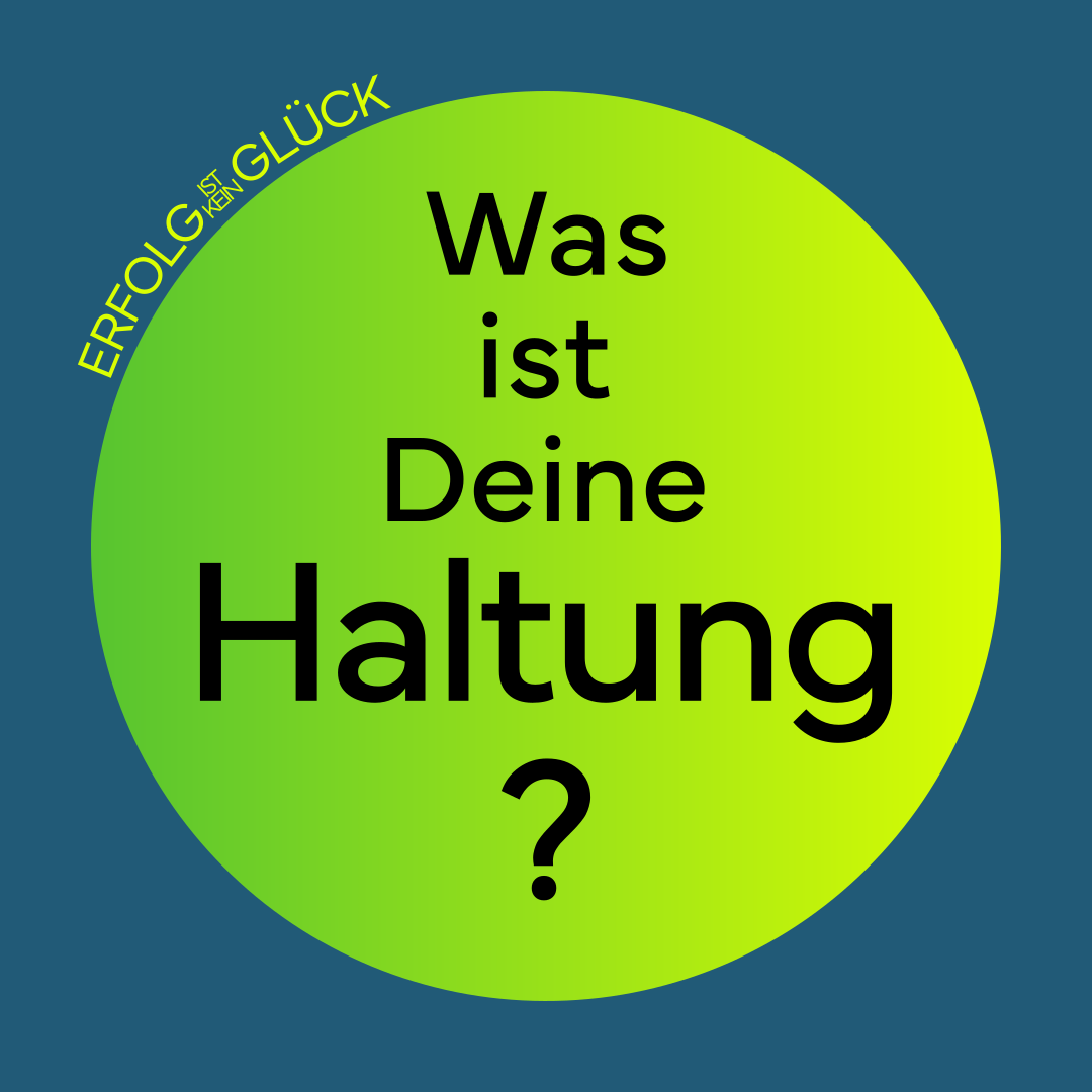 Haltung und Fortschritt1