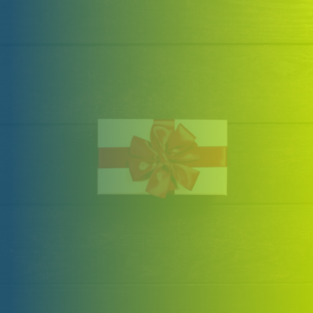 Geschenk mit Schleife als Symbol für Vertrauen, Wertschätzung und die Freude am Schenken.