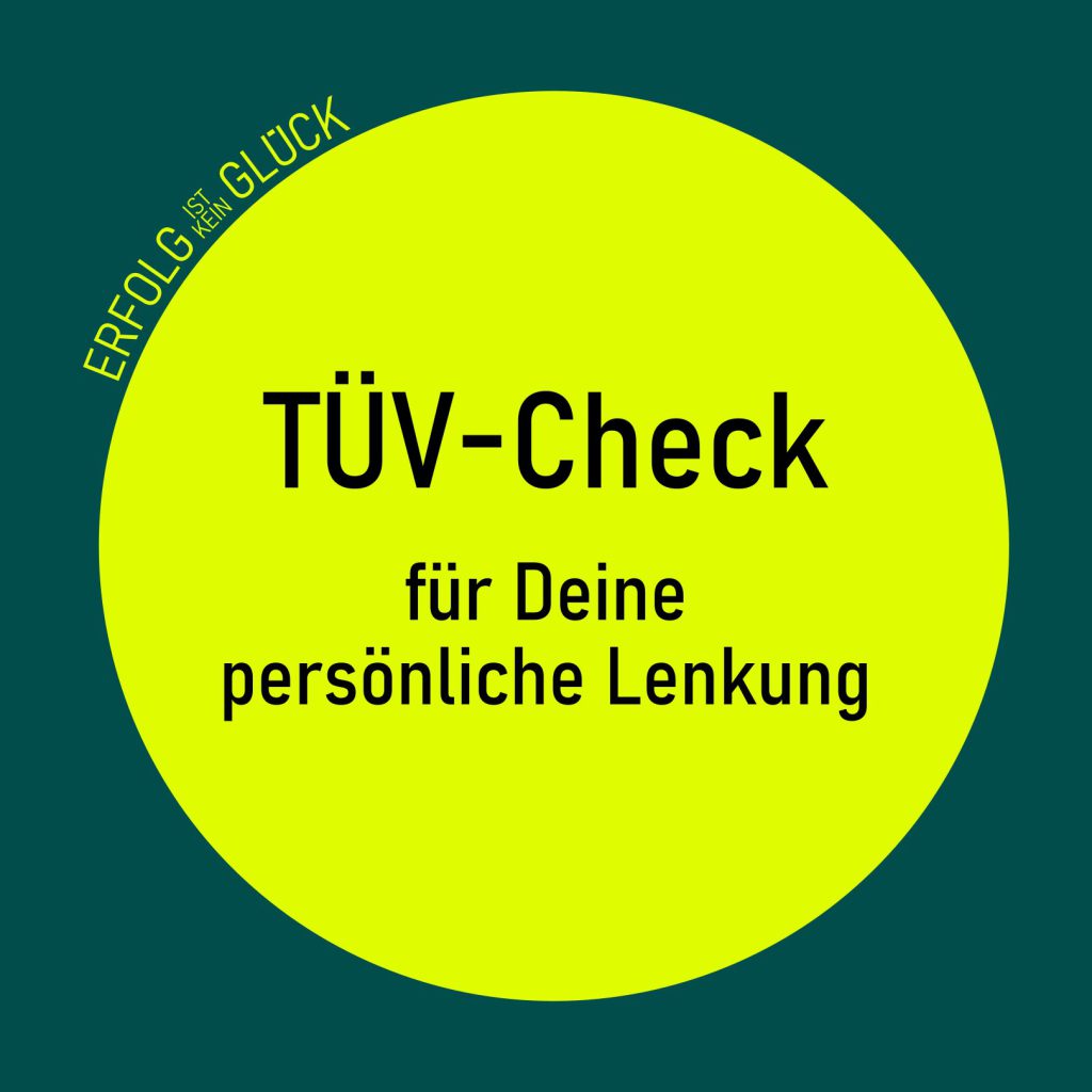 TÜV-Check für deine persönliche Lenkung