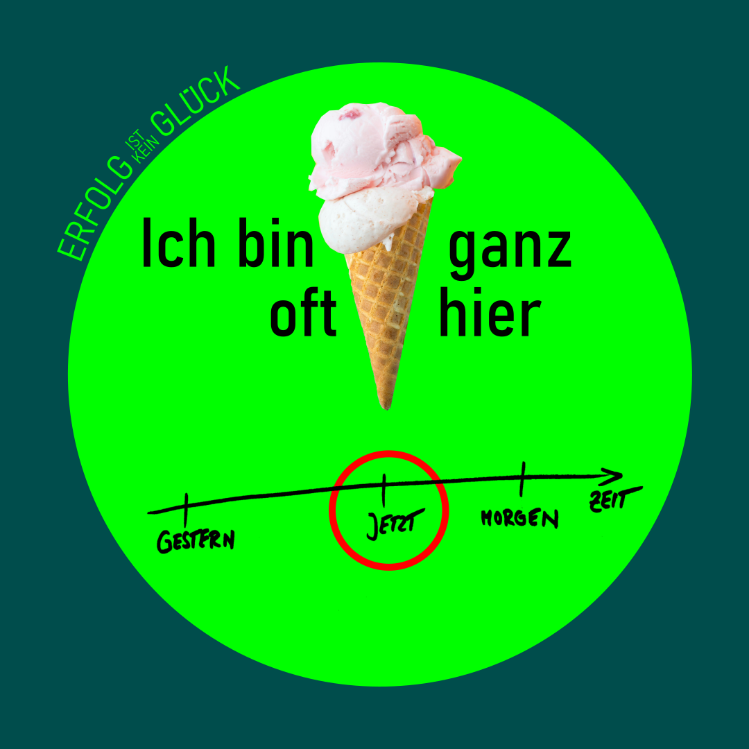 Fokus beim Genießen