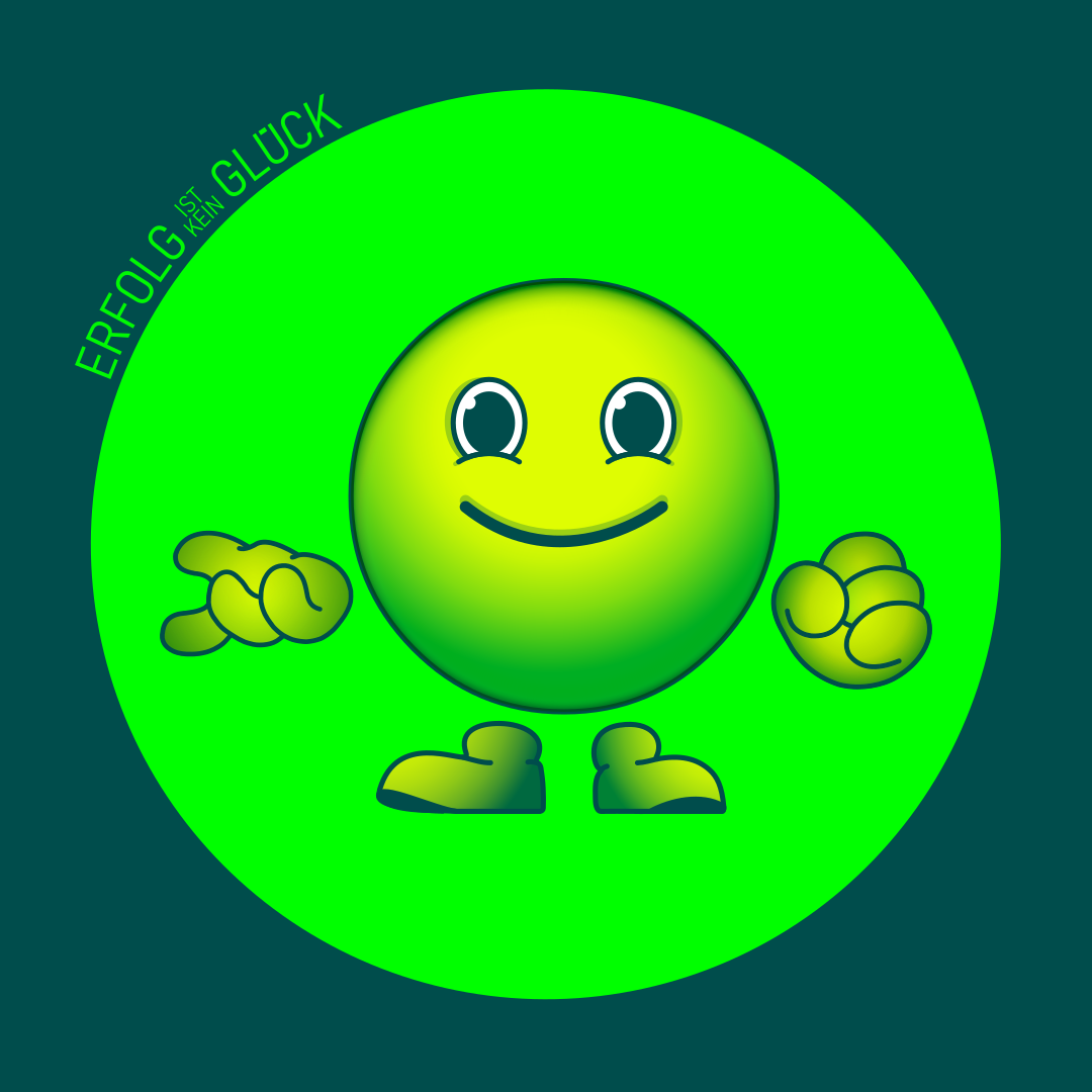 Sisu mit seinem Kopf, den beiden Händen und den Füßen symbolisiert Bewusstheit, Entscheidung, Wirksamkeit und Akzeptanz