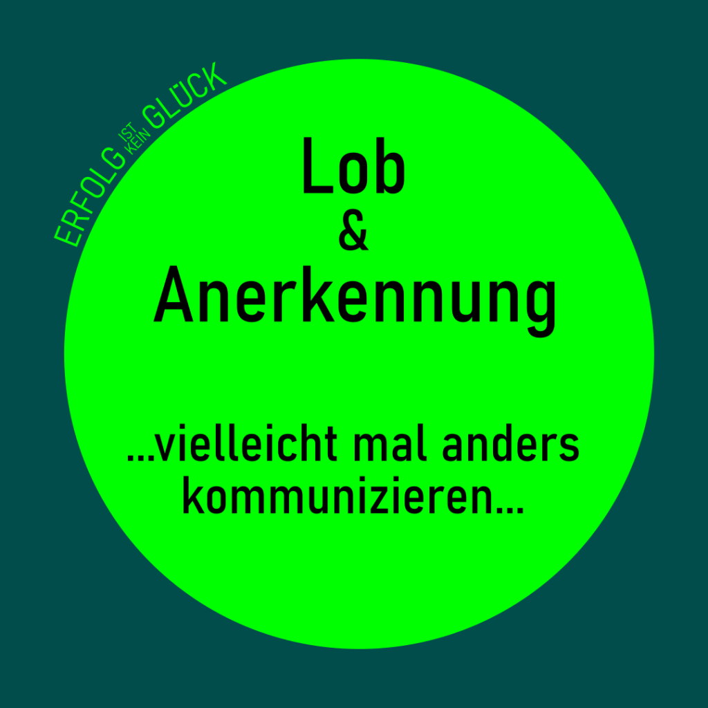 Vergleich von vertikaler und horizontaler Kommunikation, um Unterschiede in Wertschätzung und Lob zu verdeutlichen.