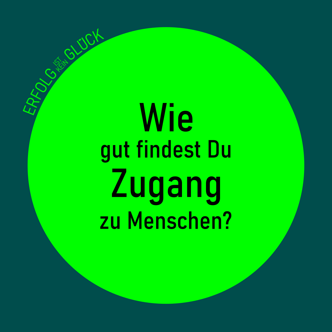 Zugang zu Menschen1